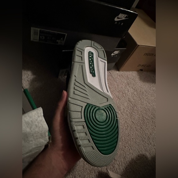 Jordan 3 pine green